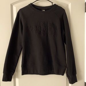 The North Face Women’s Black Crew Neck Sweatshirt Sweater Size Medium